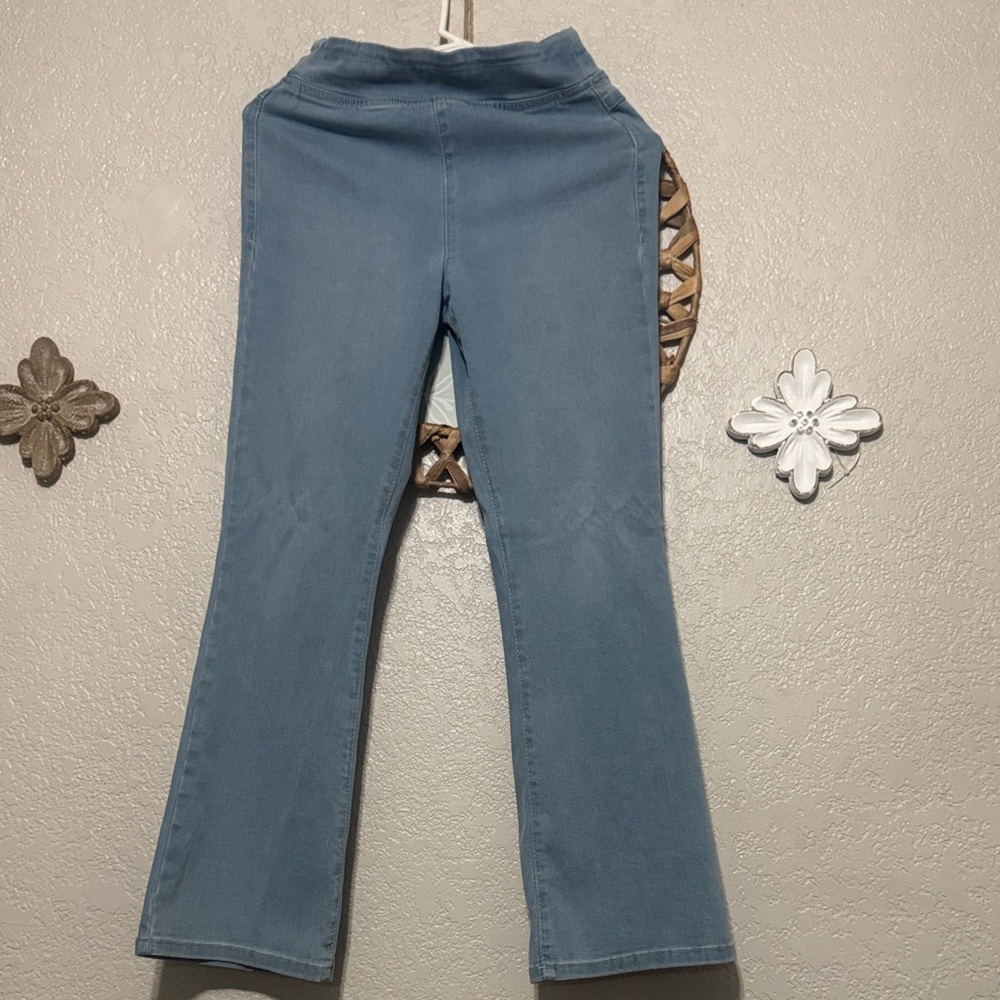 Free People Light Blue Flare Jeans